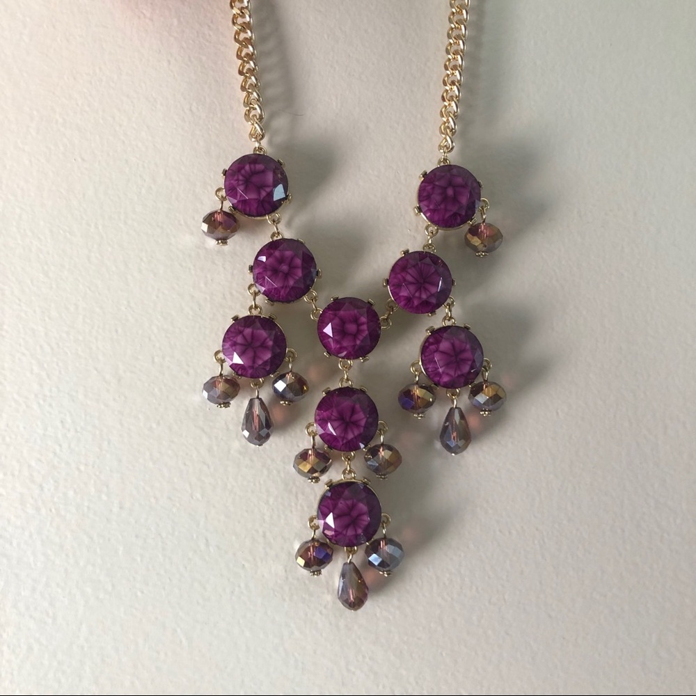 Leslie Danzis multi-cut bib necklace